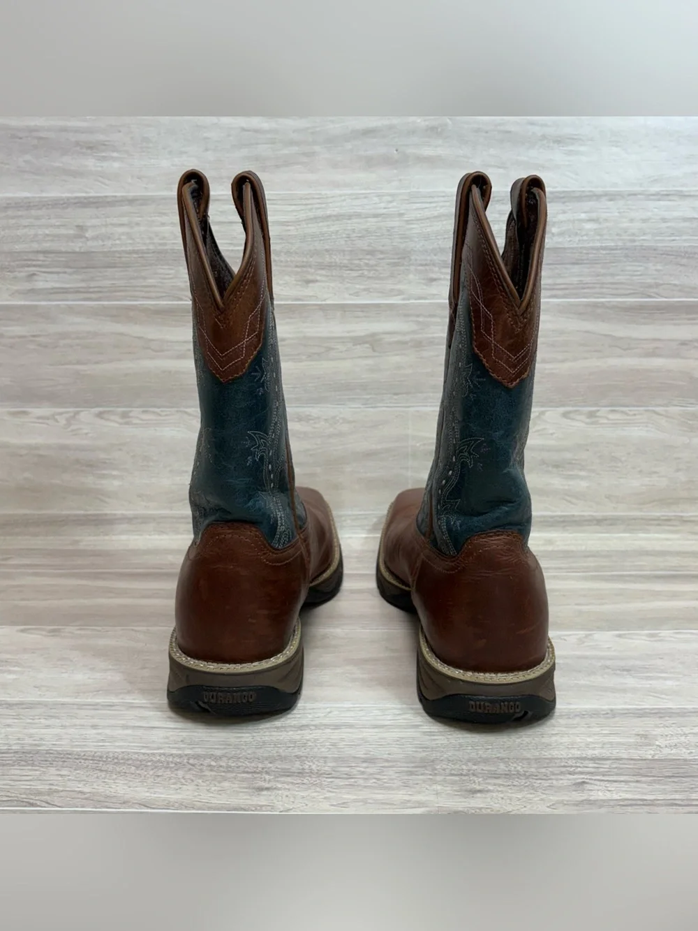 Durango Women's Lady Rebel Brown and Teal 10
